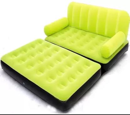 Double Air Sofa Bed With Sidewinder